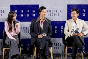 イ・ビョンホン&パク・ソジュンが夢の共演!超大作映画『コンクリート・ユートピア』現地会見レポートの画像