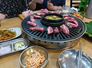 ソウル東大門エリアの庶民派焼肉店でカブリサル、多言語対応のタッチパネル注文なら韓国語ができなくても大丈夫！【韓国個人旅行ガイド】の画像