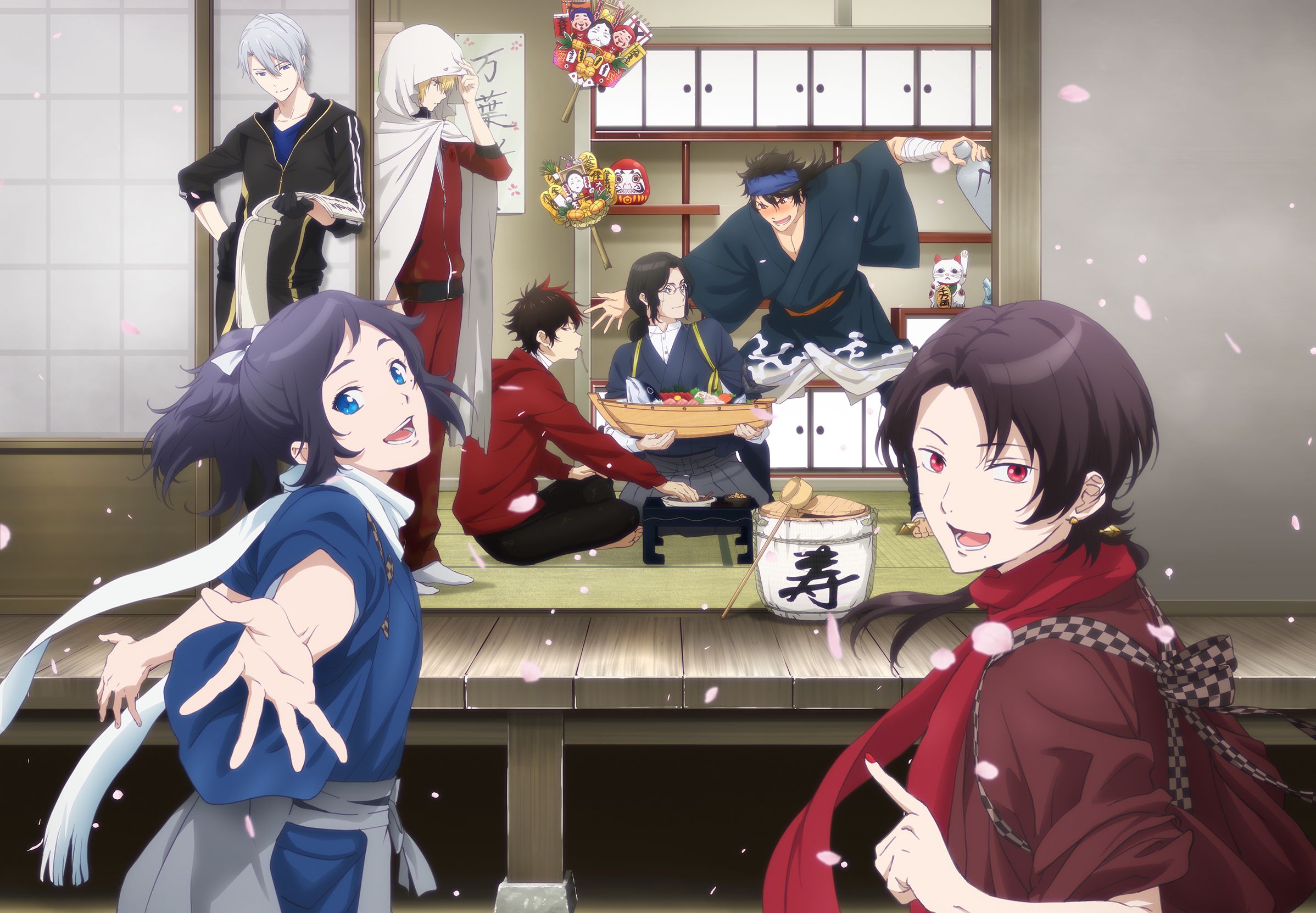 特 刀剣乱舞 花丸 雪ノ巻 が6 9まで公開中 花丸 では初の特命調査 陸奥守吉行や新刀剣男士の白山吉光らが文久土佐藩に出陣 概要