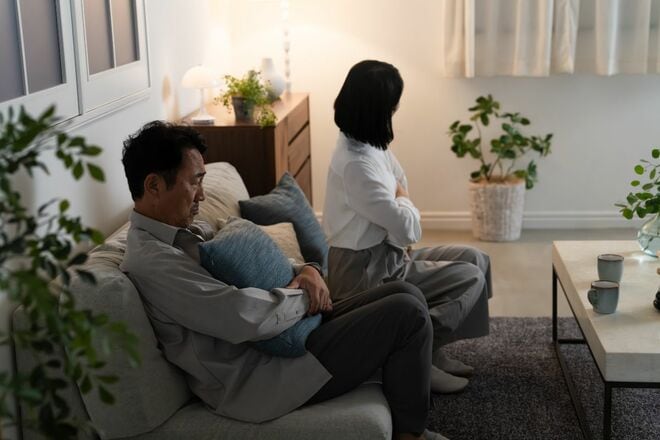 仲たがいする夫婦