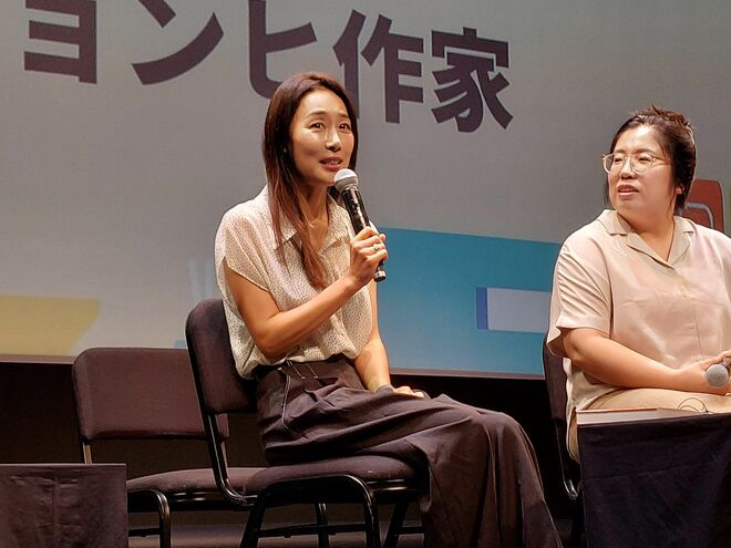 実力派女優ムン・ジョンヒが新人作家として初来日！デビューのきっかけを作ったのは『The 8 Show』共演のパク・ジョンミン〈イベントレポート〉の画像