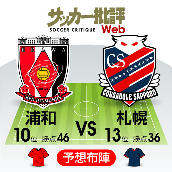 チームを去る選手 スタッフのために燃える赤 J1プレビュー 浦和 札幌 概要 Jリーグ 国内 ニュース サッカー批評web