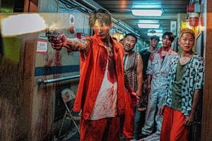 ソ・イングク、チャン・ドンユン出演の韓国映画『オオカミ狩り』2023年4月7日（金）より全国公開！極悪犯罪者vs警察vs怪人の生死をかけた海上監獄バトルロイヤルの画像
