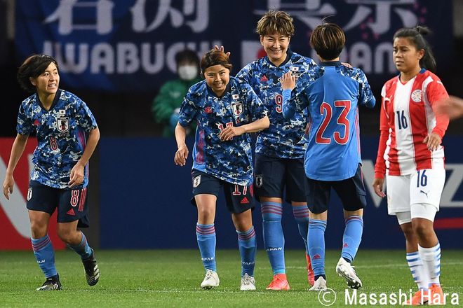 写真 なでしこジャパン パラグアイ戦 7対0圧勝 に見えた日本女子サッカーの現在地 日本代表 サッカー批評 サッカー批評web