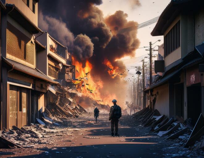 人工地震のイメージ