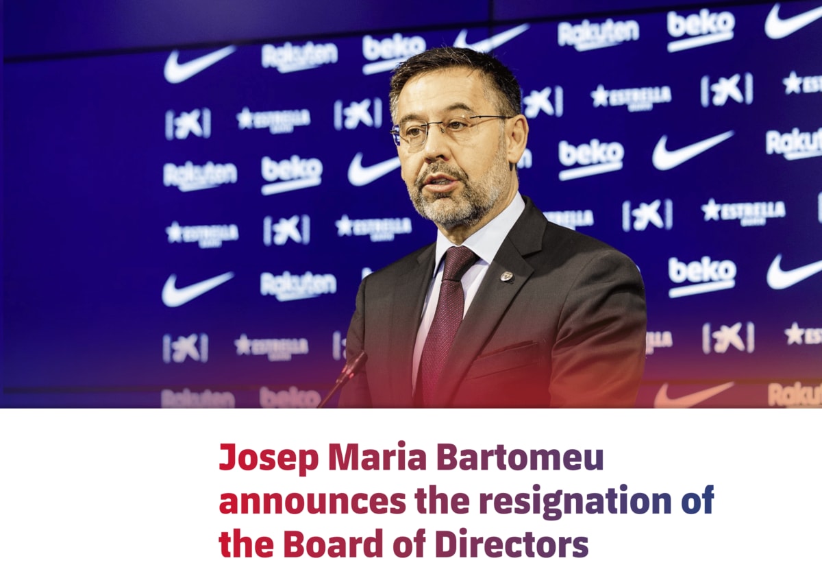 激動のバルセロナ 史上最悪 辞任 バルトメウ会長の 成功と転落 サッカー批評web