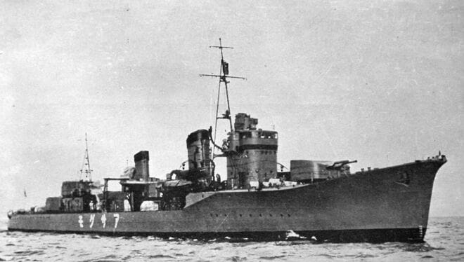 駆逐艦朝雲